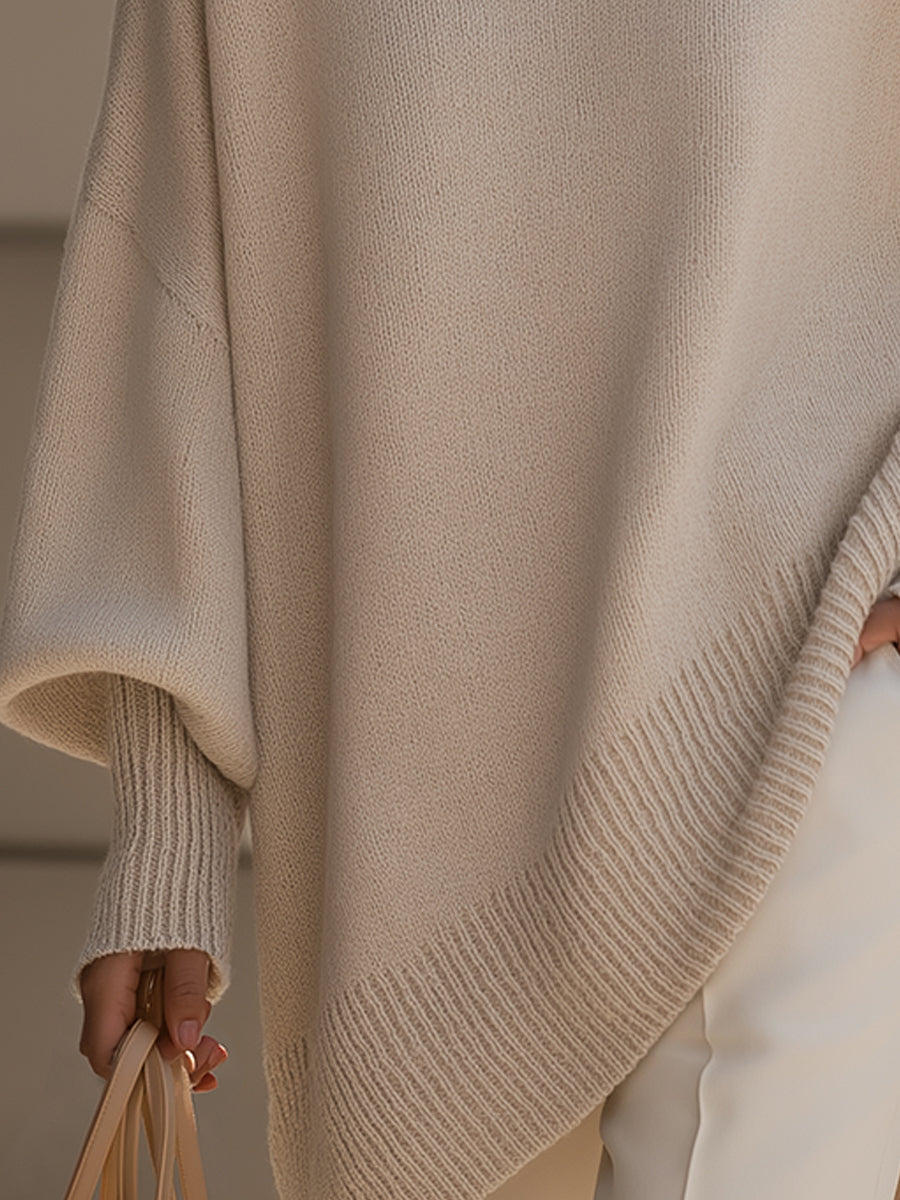 SelenaClers | Elegante jersey con bajo asimétrico