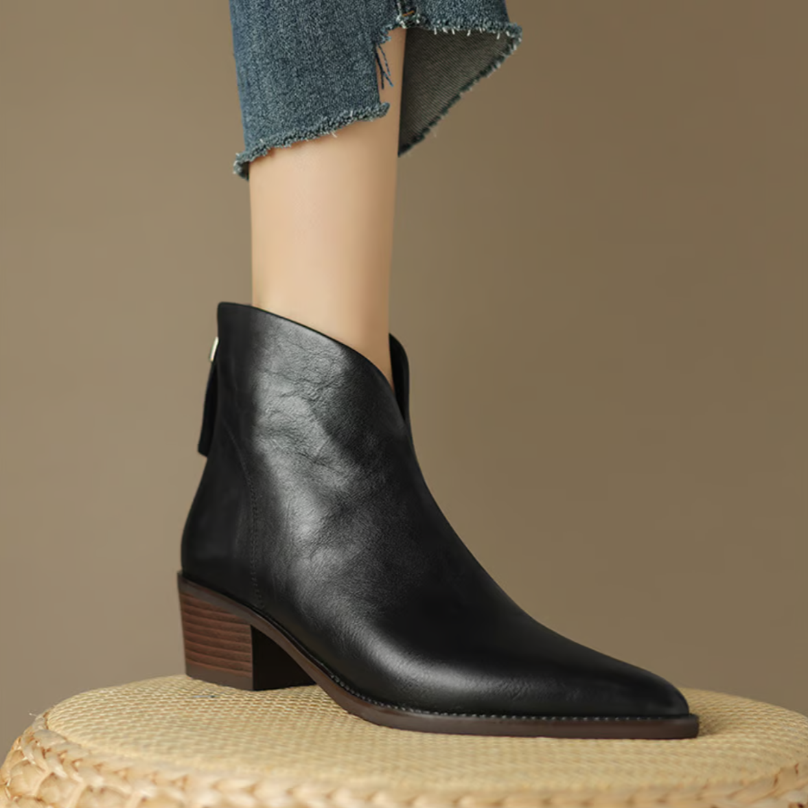 SelenaClers| Botines de tacón bajo