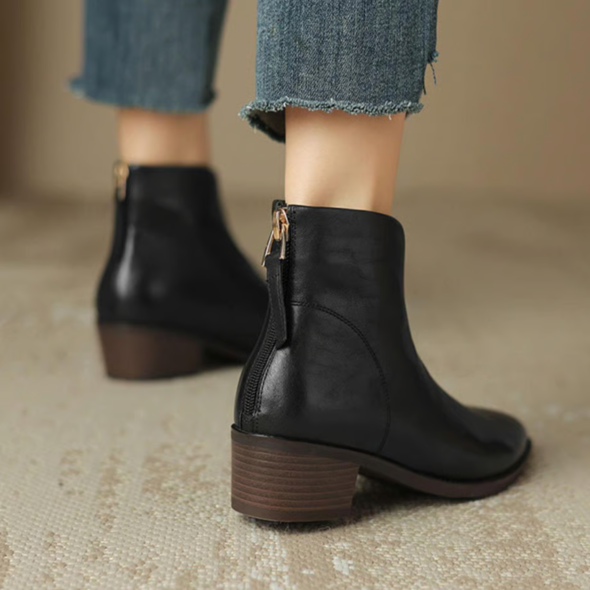 SelenaClers | Botines de Cuero