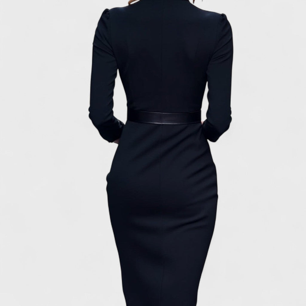 SelenaClers | Vestido elegante con cinturón