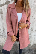 SelenaClers| Abrigo largo y elegante con botones
