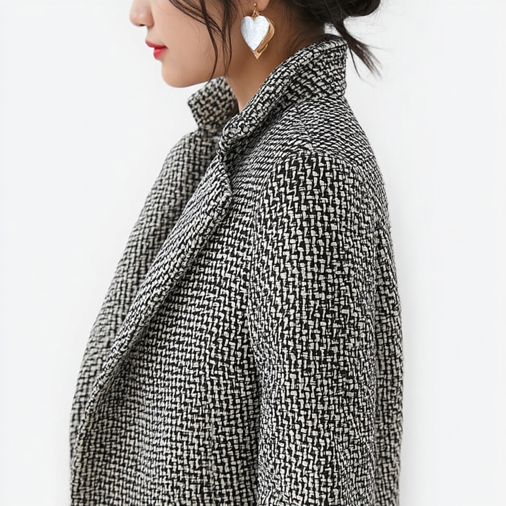 SelenaClers| Chaqueta de lana premium elegancia y calidez