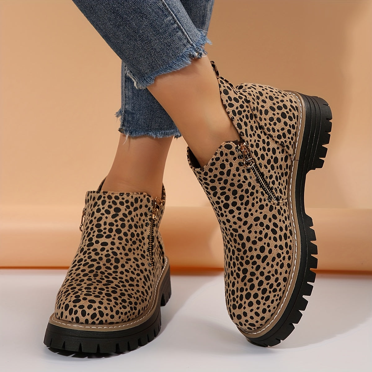 SelenaClers| Botas de agua elegantes con cremallera
