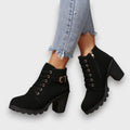 SelenaClers| Botines elegantes con hebilla