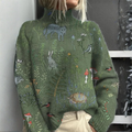 SelenaClers | Jersey de cuello alto cálido y elegante