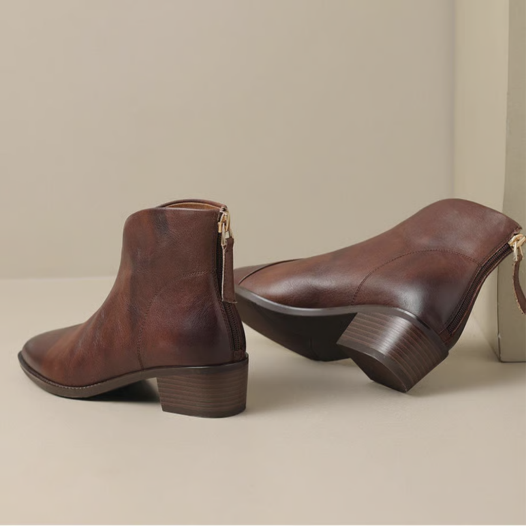 SelenaClers| Botines de tacón bajo