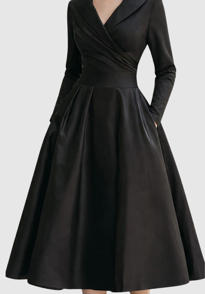 SelenaClers| Vestido elegante y clásico