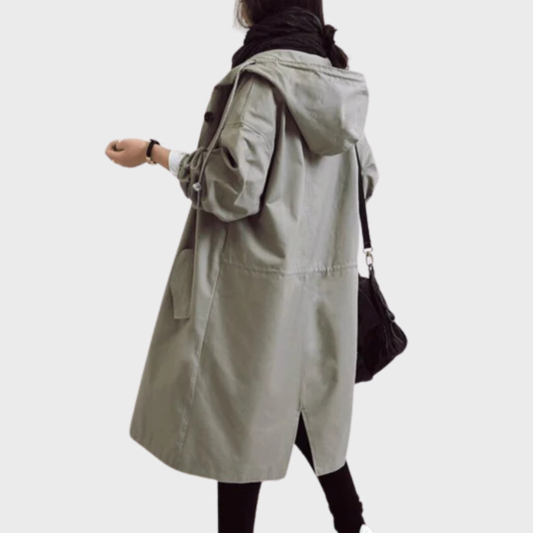 SelenaClers| Abrigo impermeable para el día a día