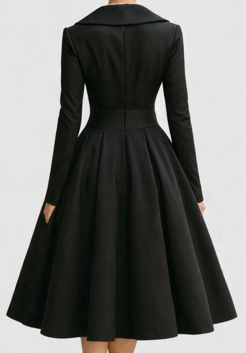 SelenaClers| Vestido elegante y clásico