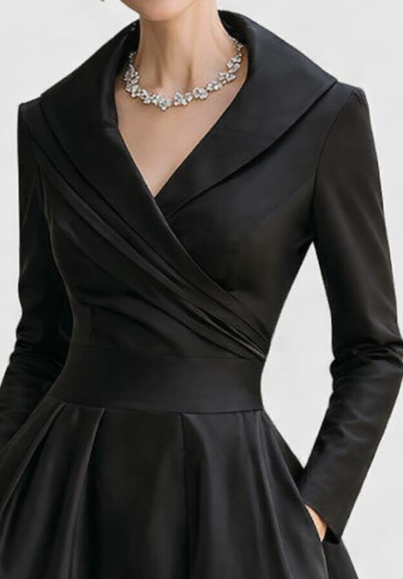 SelenaClers| Vestido elegante y clásico