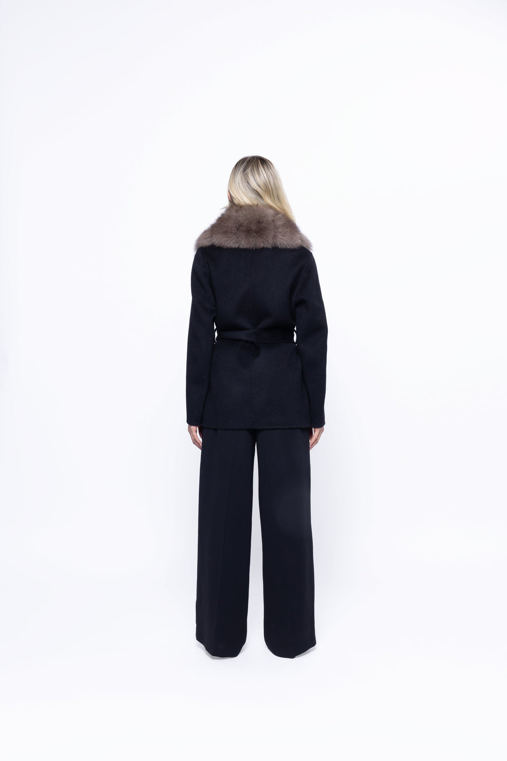 SelenaClers | Chaqueta cruzada de pelo