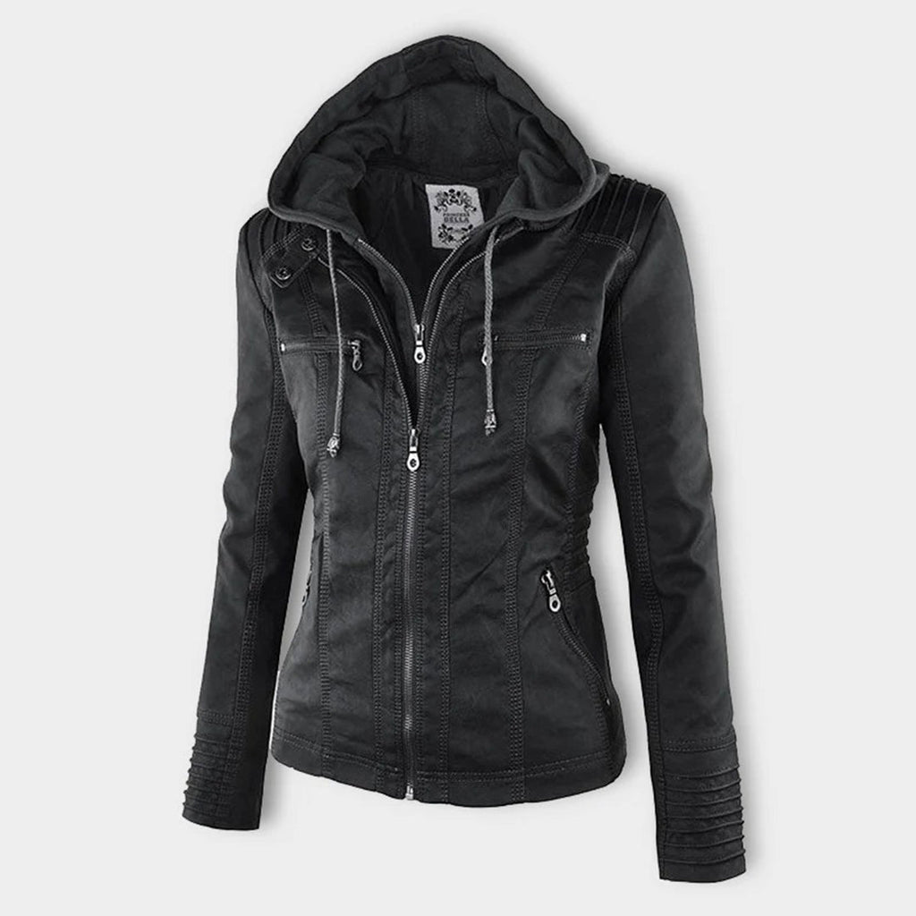 SelenaClers | Chaqueta de piel ultra elegante