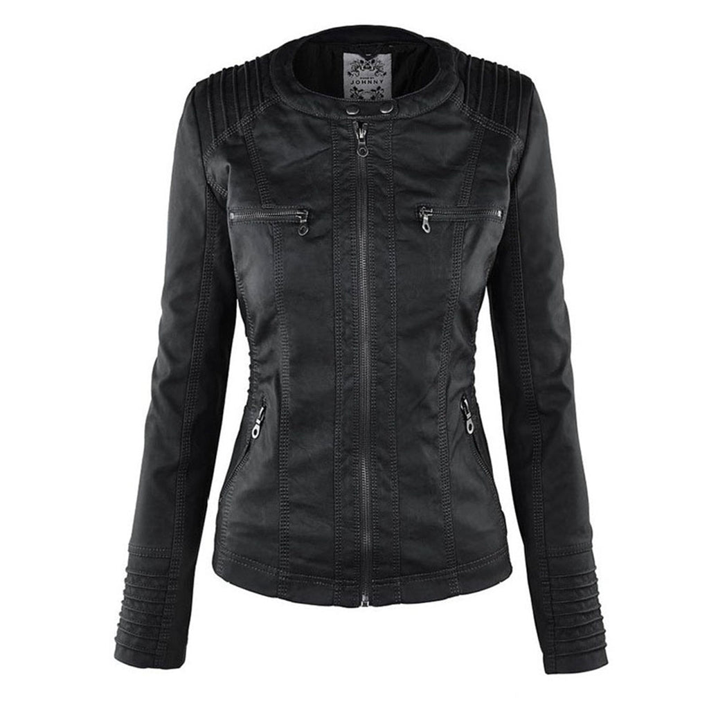 SelenaClers | Chaqueta de piel ultra elegante