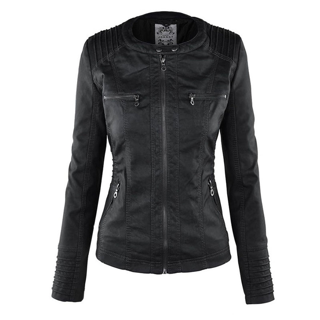 SelenaClers | Chaqueta de piel ultra elegante