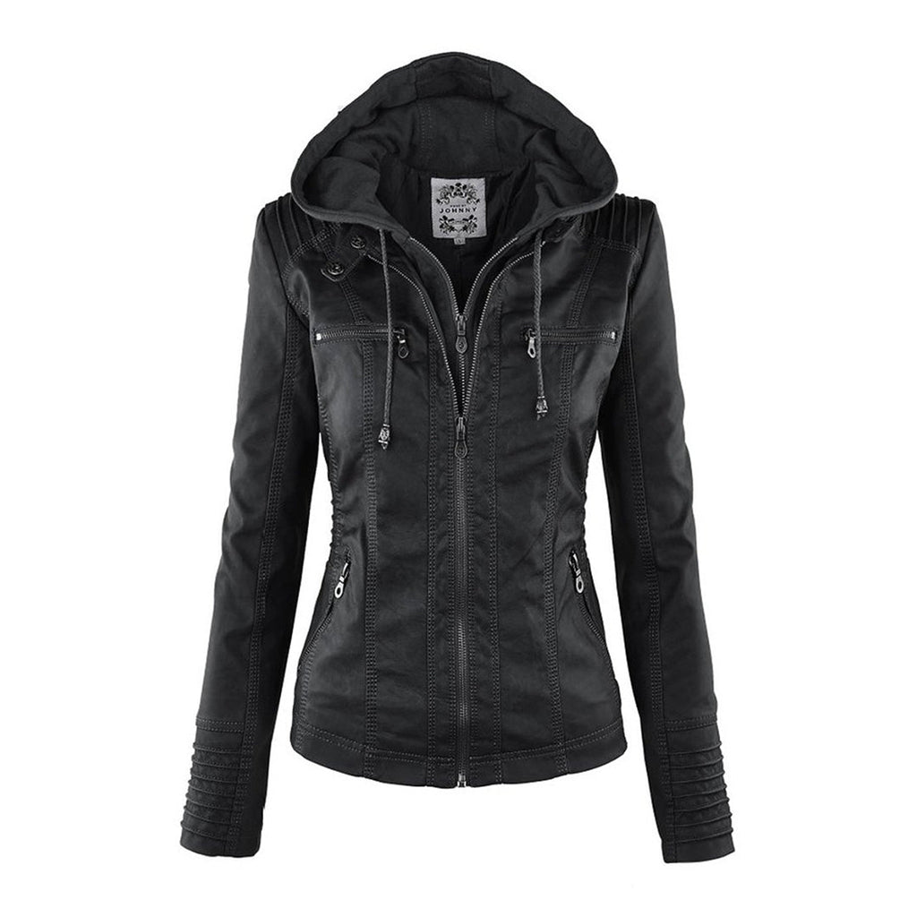 SelenaClers | Chaqueta de piel ultra elegante