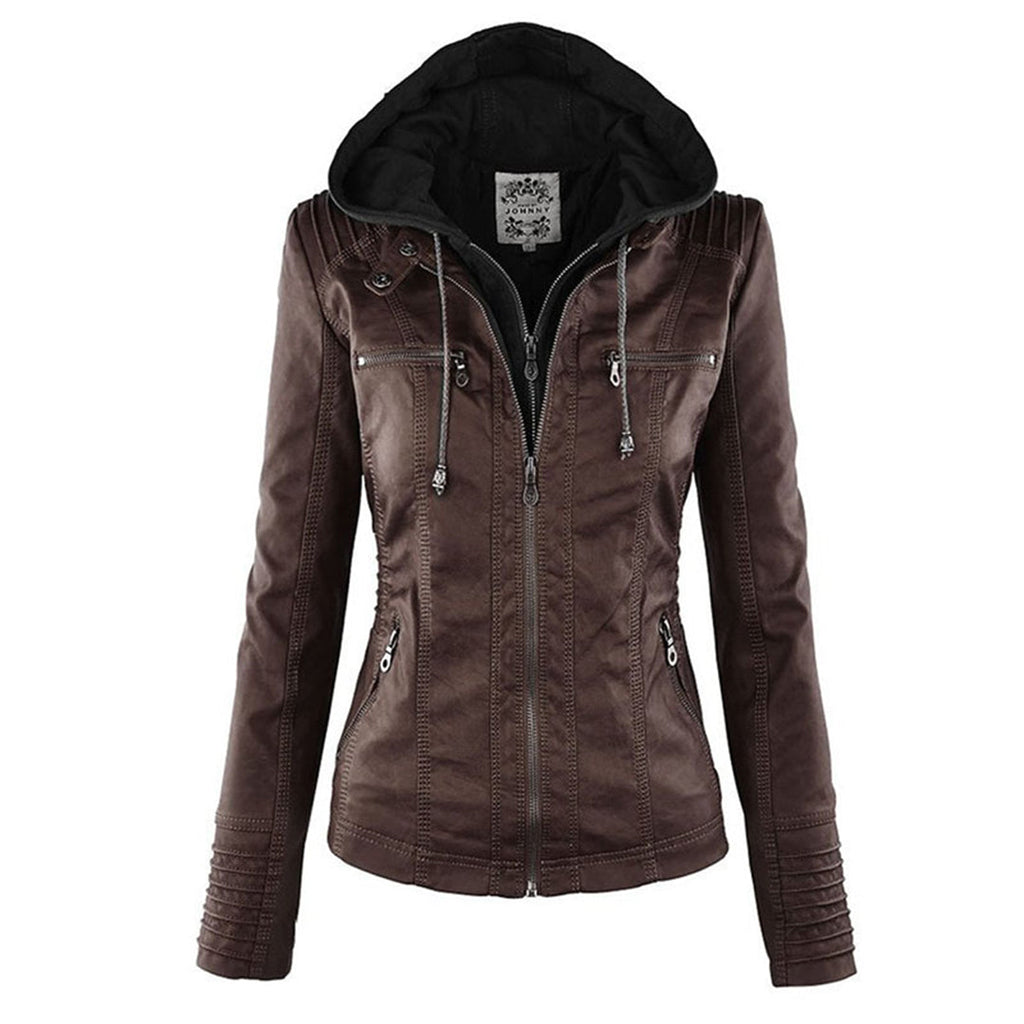 SelenaClers | Chaqueta de piel ultra elegante