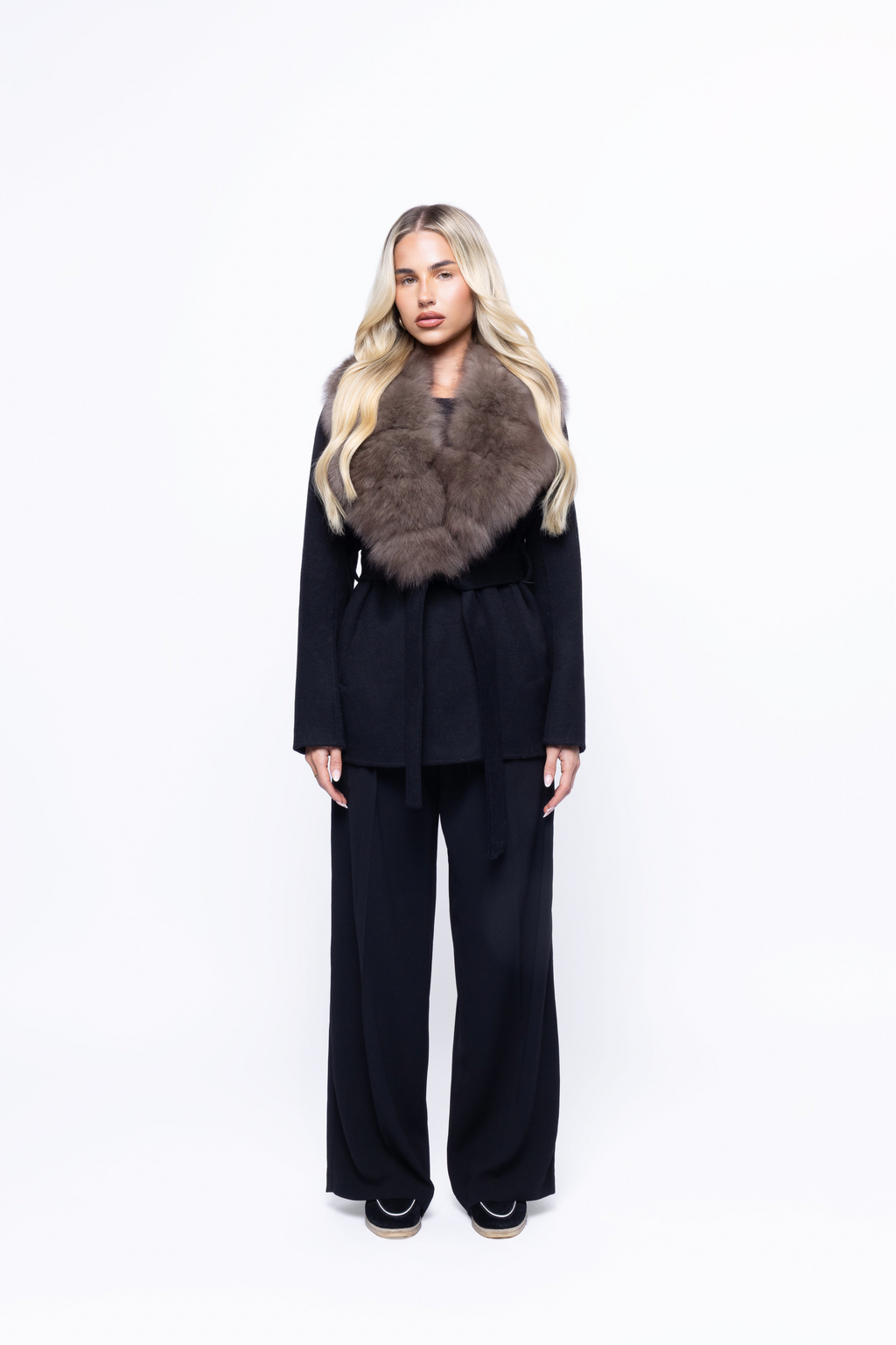 SelenaClers | Chaqueta cruzada de pelo