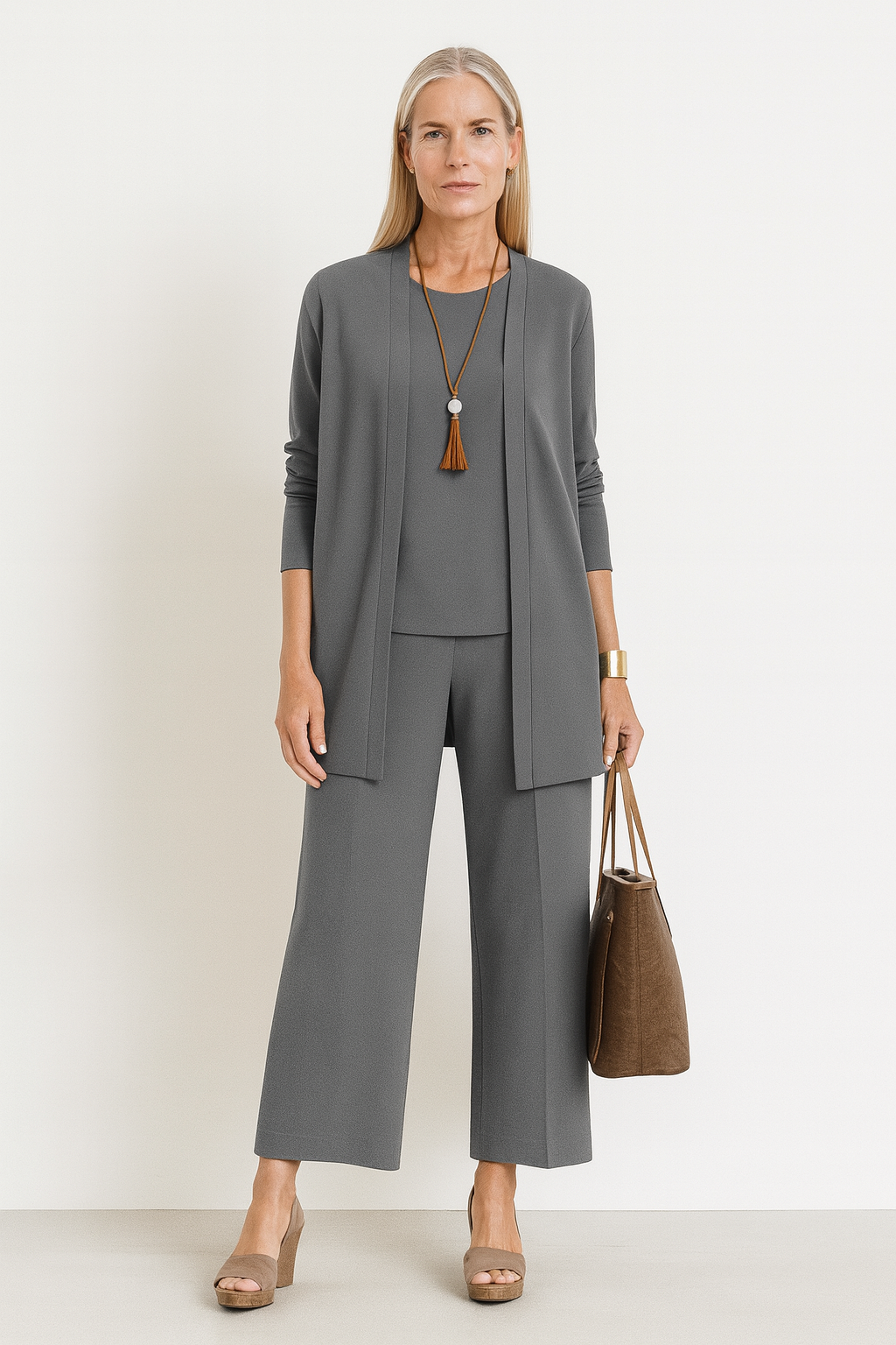 SelenaClers| Conjunto de tres piezas elegante