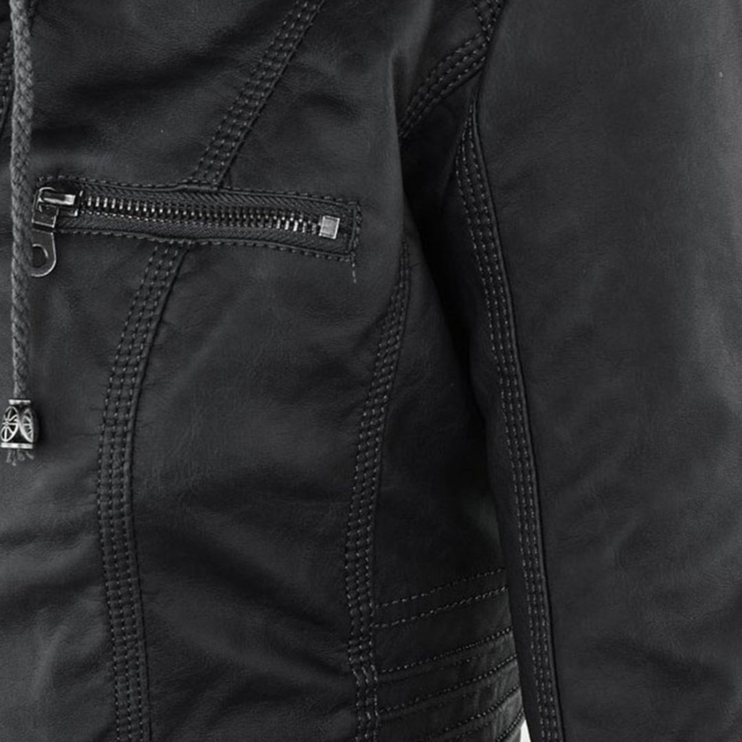 SelenaClers | Chaqueta de piel ultra elegante