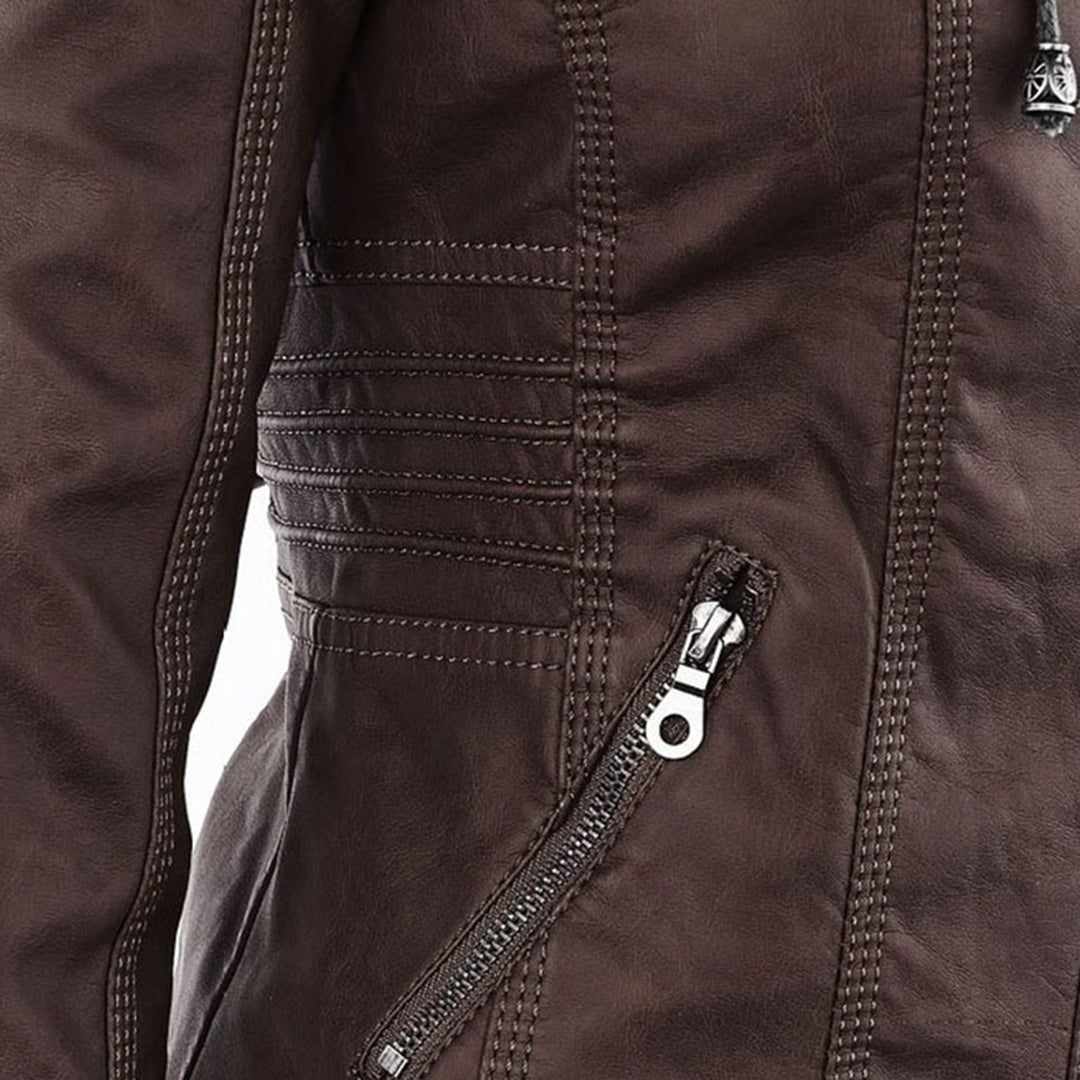 SelenaClers | Chaqueta de piel ultra elegante