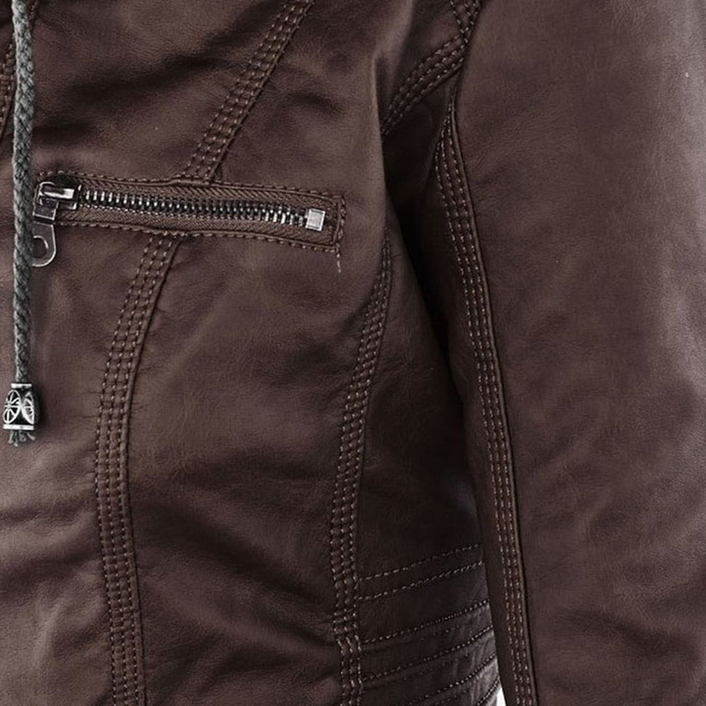 SelenaClers | Chaqueta de piel ultra elegante