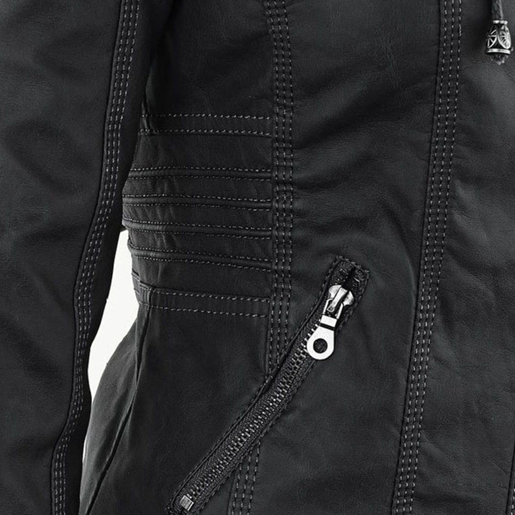 SelenaClers | Chaqueta de piel ultra elegante