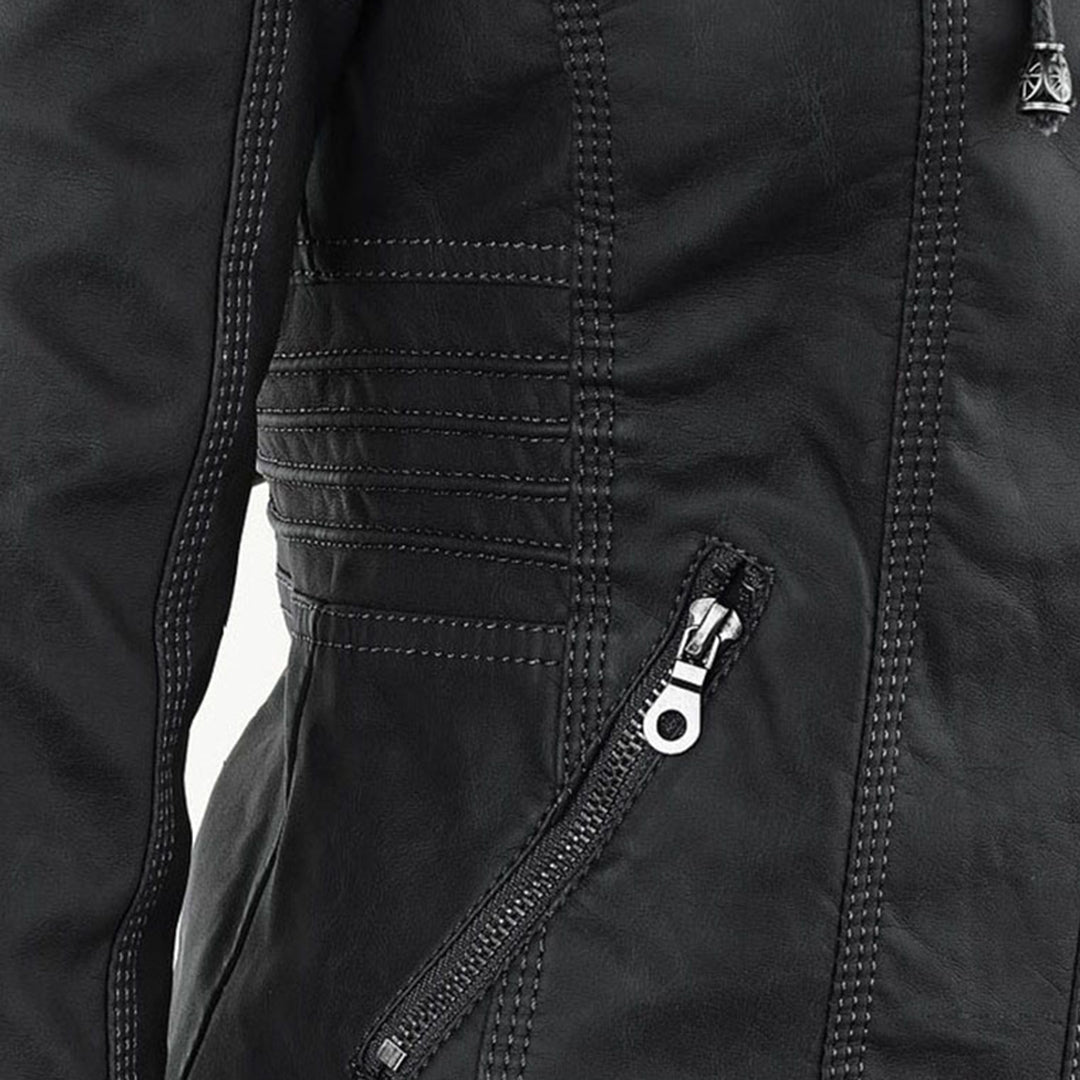 SelenaClers | Chaqueta de piel ultra elegante