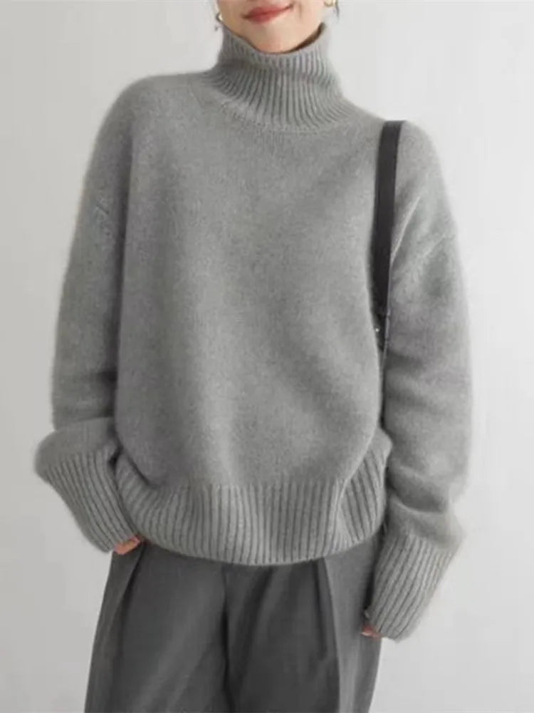 SelenaClers | Jersey de cuello alto