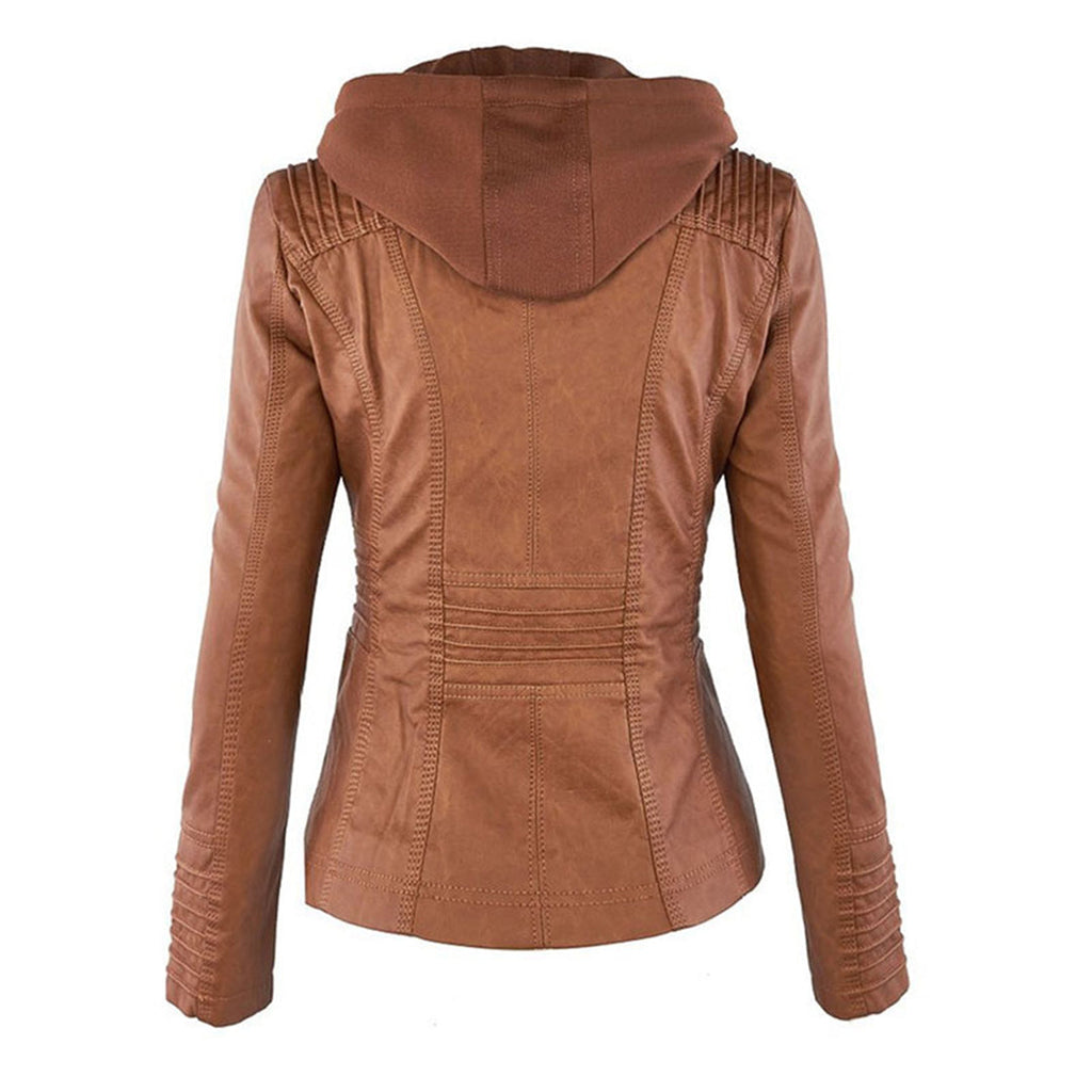 SelenaClers | Chaqueta de piel ultra elegante