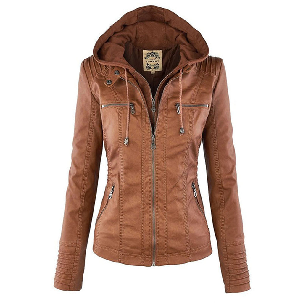 SelenaClers | Chaqueta de piel ultra elegante