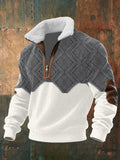 SelenaClers| Jersey polar con cremallera y cuello alto