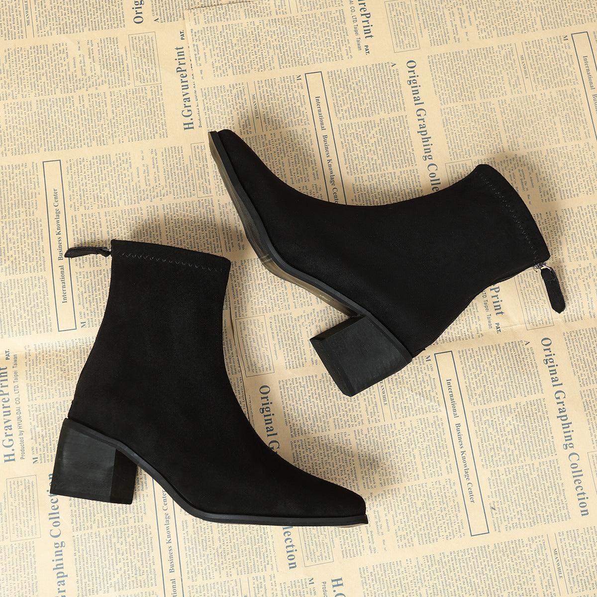 Selenaclers| Botas elegantes de tacones