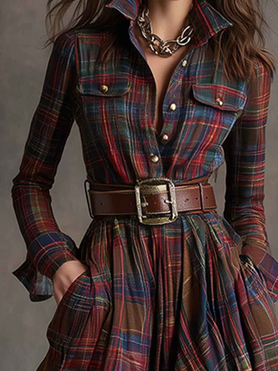SelenaClers | Vestido largo retro