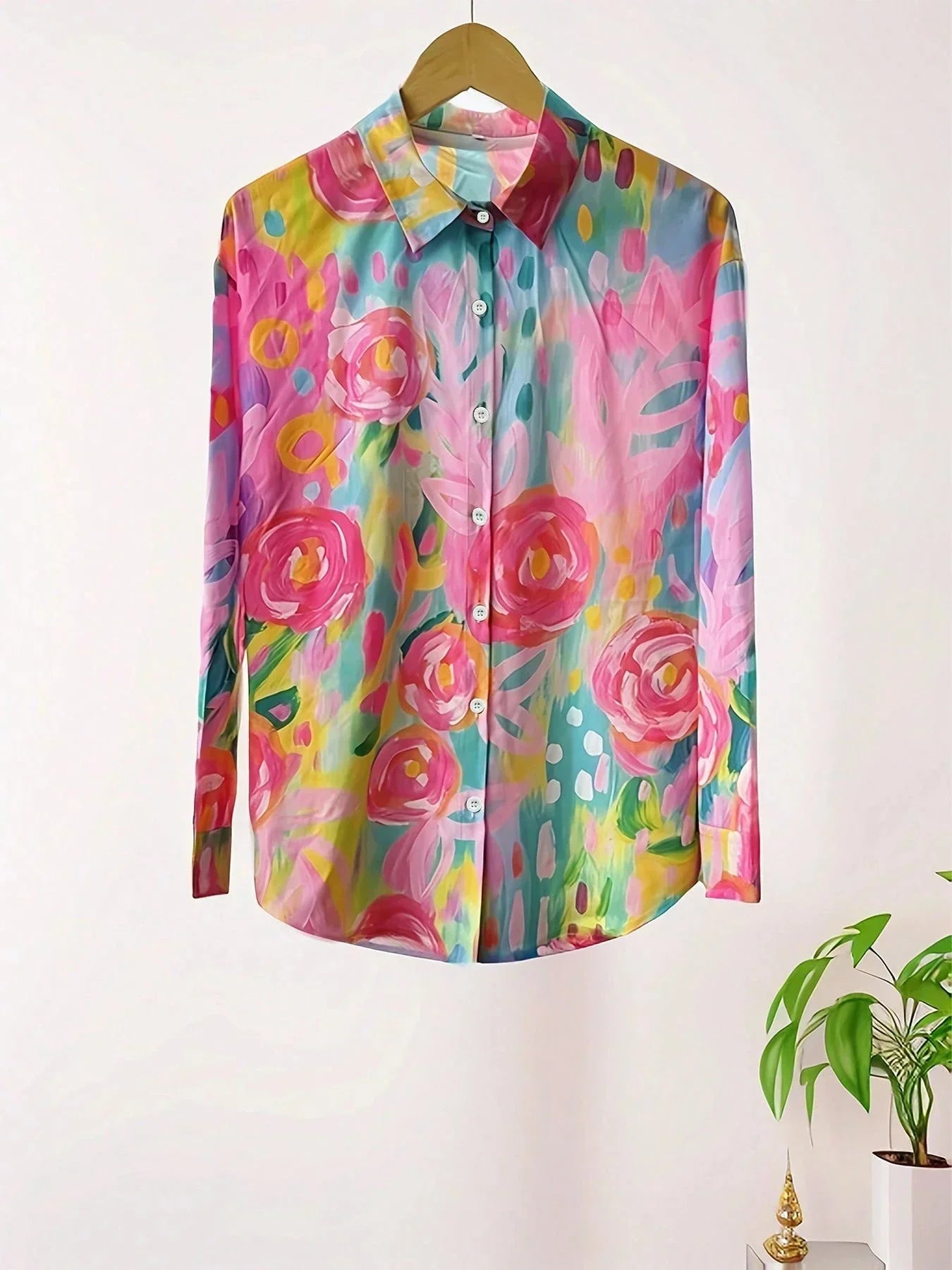 SelenaClers| Blusa con estampado colorido