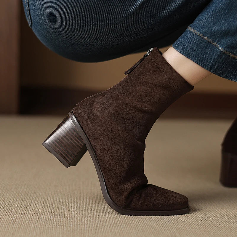Selenaclers| Botas elegantes de tacones