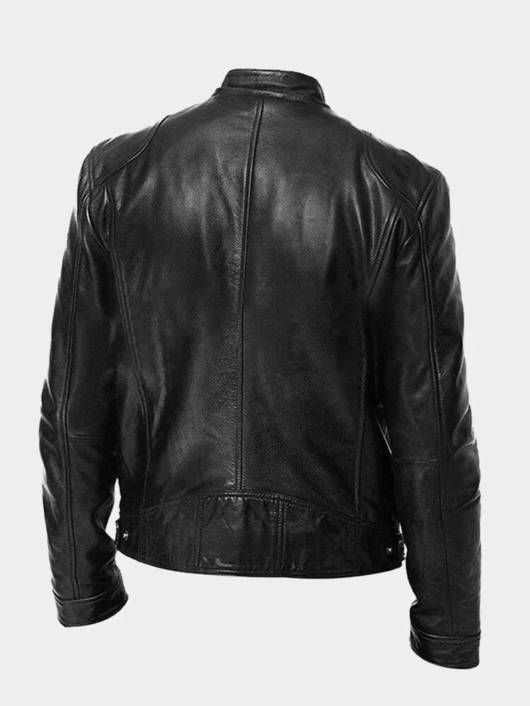 SelenaClers | Chaqueta de cuero vieja escuela