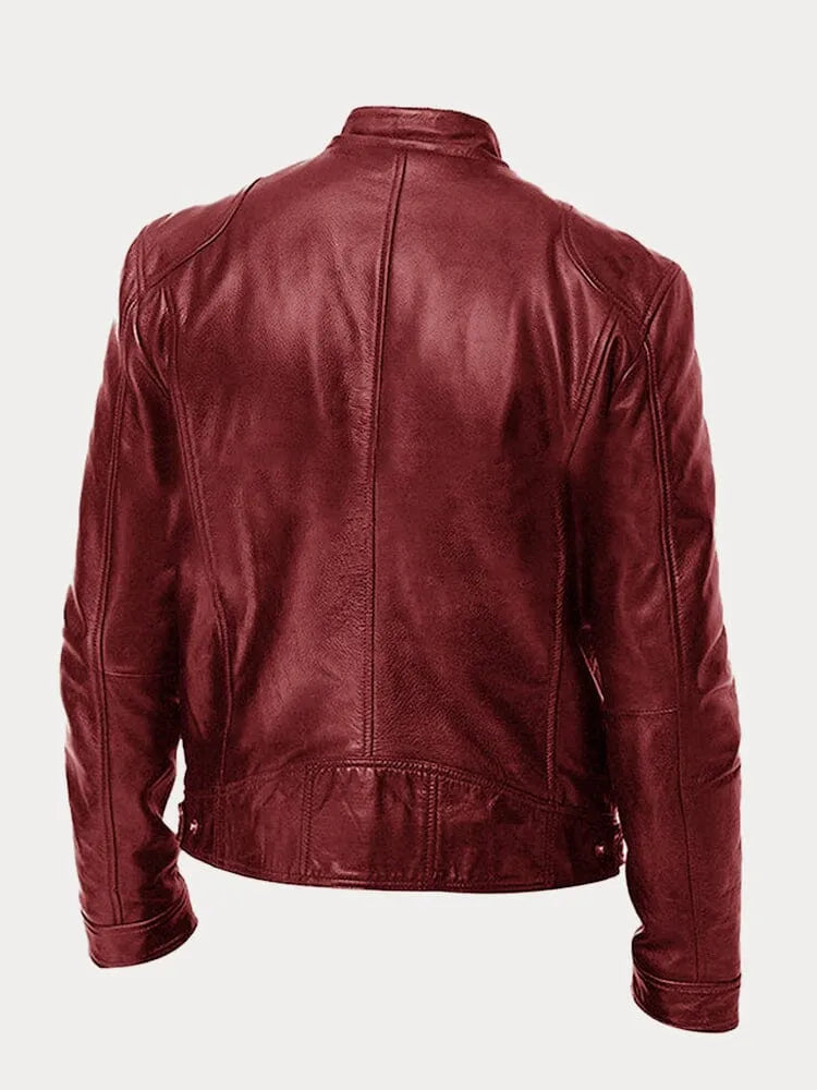SelenaClers | Chaqueta de cuero vieja escuela