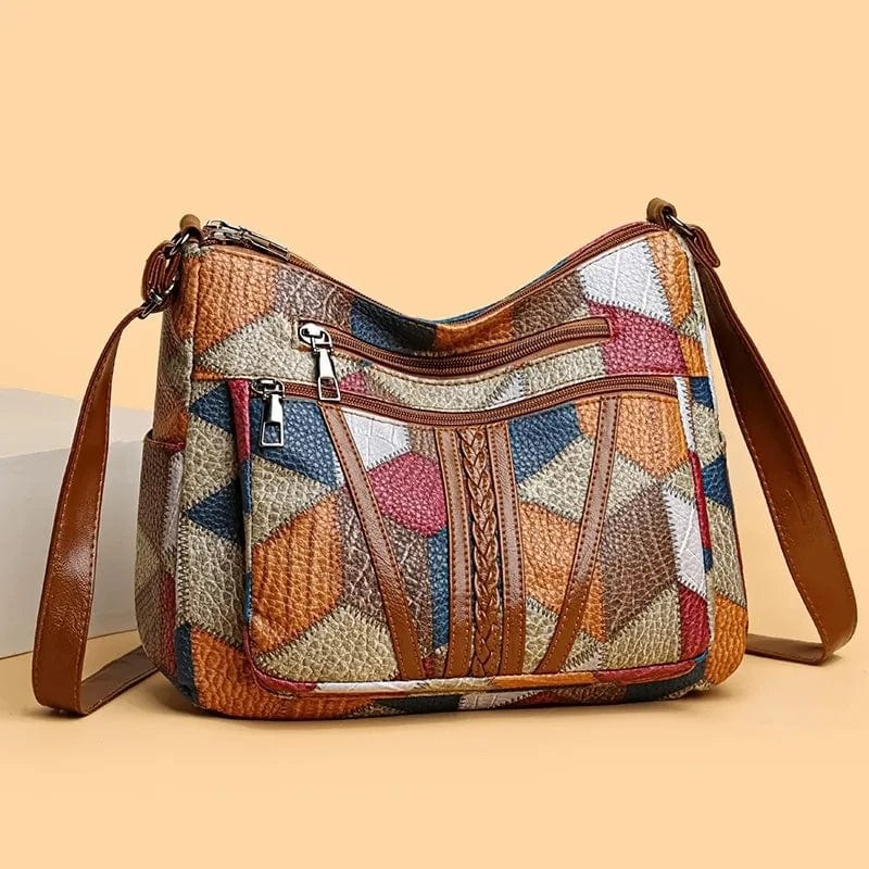 SelenaClers | Bolso de mano de piel mosaico