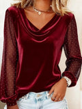 SelenaClers| Blusa de noche deslumbrante