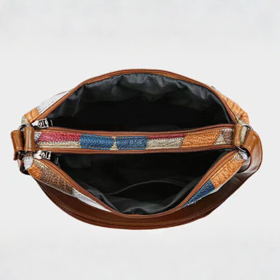 SelenaClers | Bolso de mano de piel mosaico