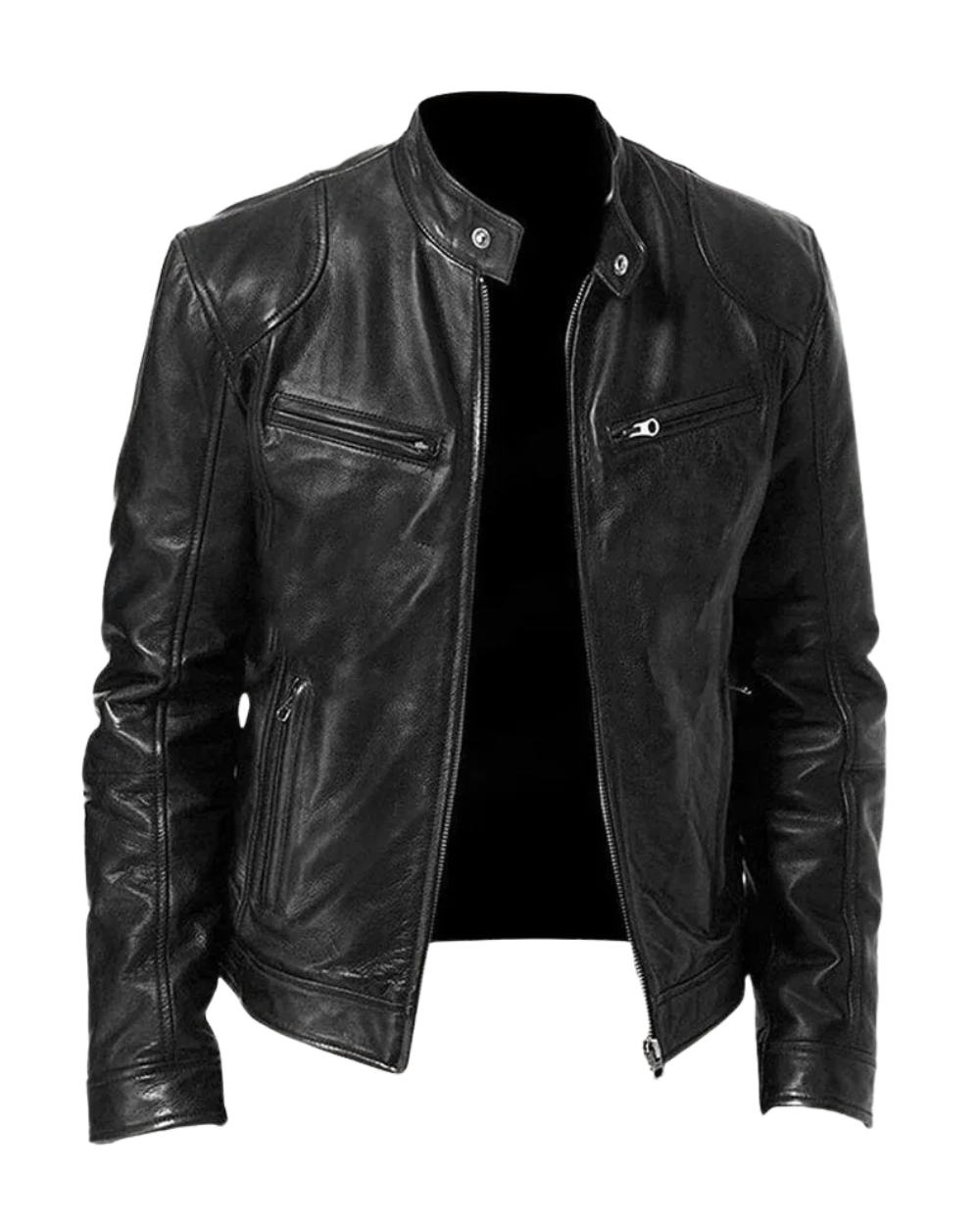 SelenaClers | Chaqueta de cuero vieja escuela