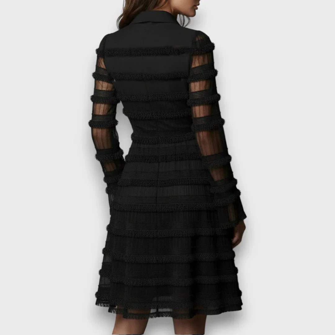 SelenaClers | Vestido con flecos