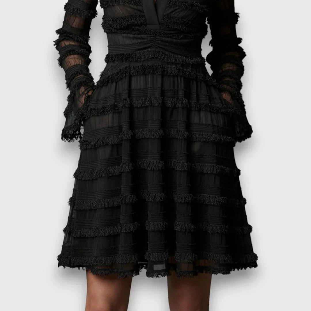 SelenaClers | Vestido con flecos
