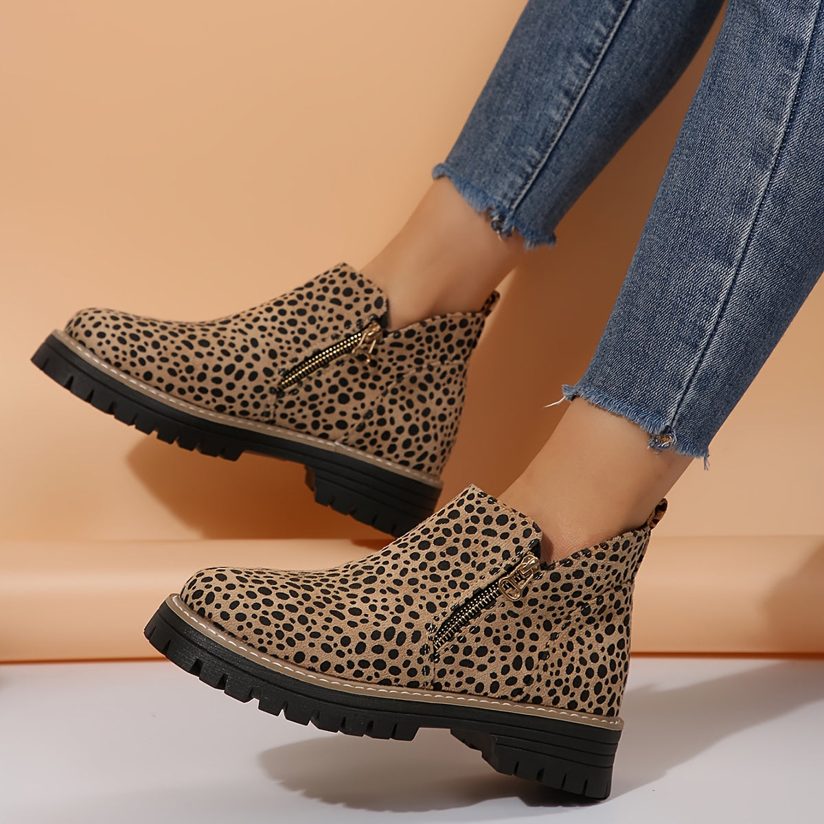 SelenaClers| Botas de agua elegantes con cremallera