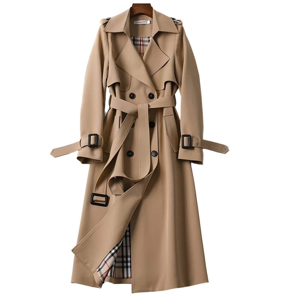 SelenaClers | Elegante y atemporal trench con cinturón