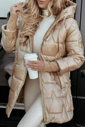 SelenaClers | Chaqueta larga acolchada
