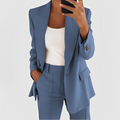 SelenaClers| Conjunto de pantalón chaqueta elegante