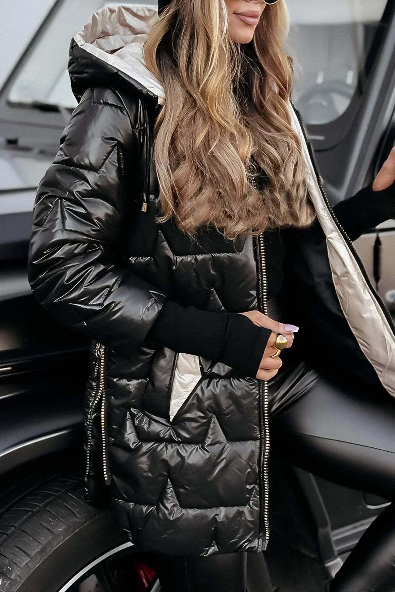 SelenaClers | Chaqueta larga acolchada