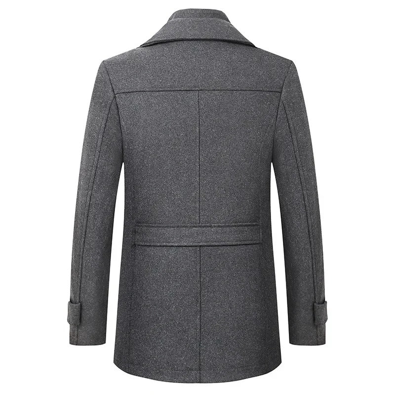SelenaClers | Elegante chaqueta de invierno de lana