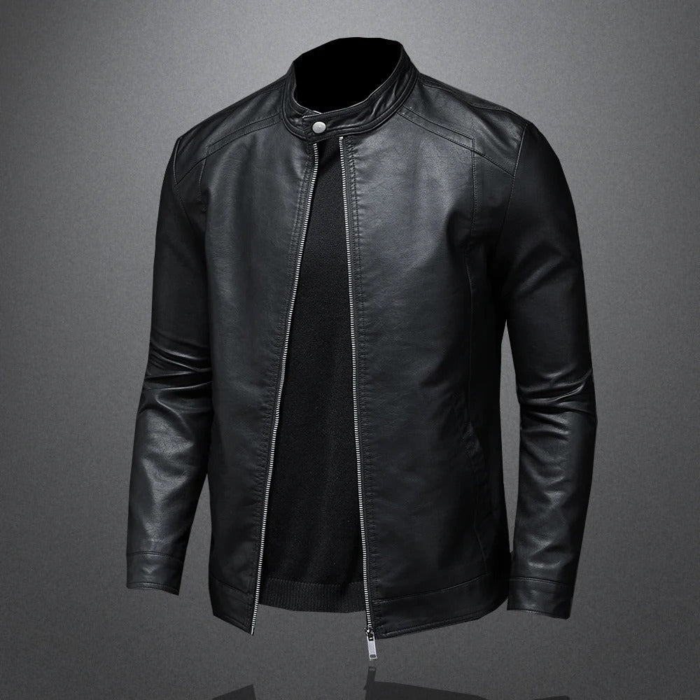 SelenaClers | Chaqueta de cuero clásica